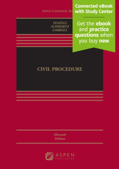 Civil Procedure: [Connected eBook with Study Center]