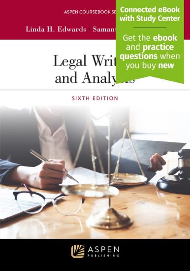 Legal Writing and Analysis: [Connected eBook with Study Center]