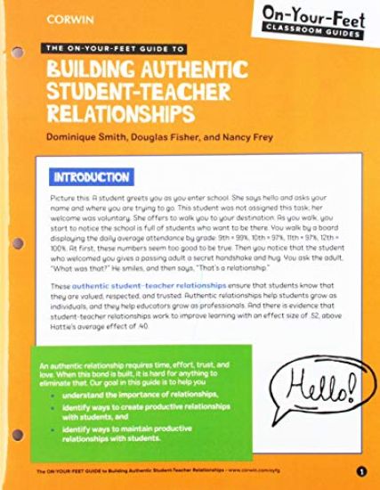 The On-Your-Feet Guide to Building Authentic Student-Teacher Relationships