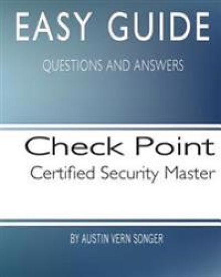 Easy Guide: Check Point Certified Security Master