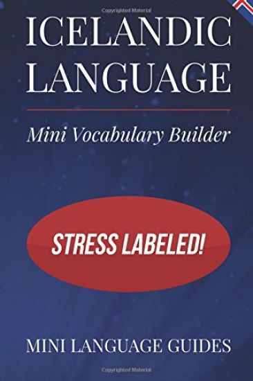 Icelandic Language Mini Vocabulary Builder: Stress Labeled!