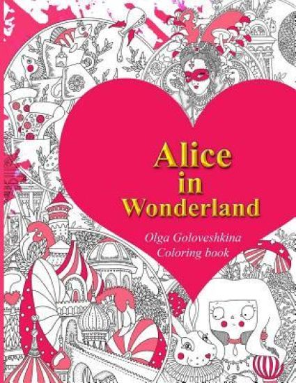 Alice in Wonderland Coloring Book