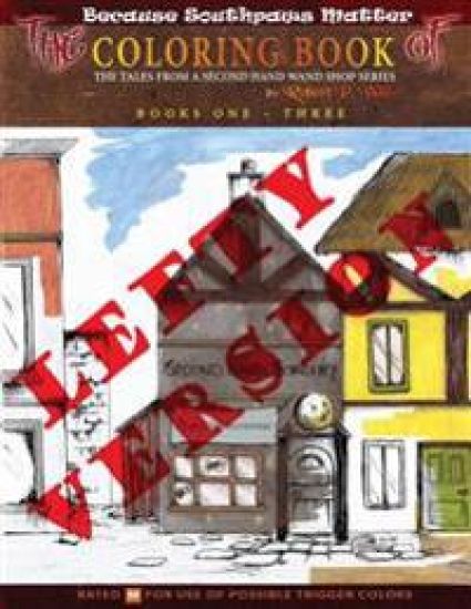 Tales From a Second Hand Wand Shop - the LEFTY Coloring Book