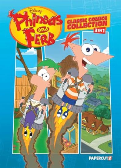 Phineas and Ferb Classic Comics Collection 3 in 1 Vol. 1