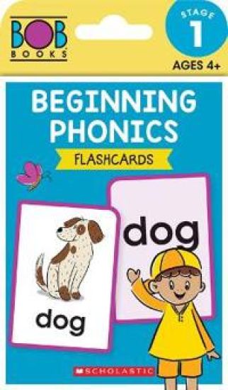 BOB STAGE1 BEGINNING PHONICS FLASHCARDS