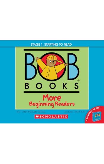Bob Books - More Beginning Readers Hardcover Bind-Up Phonics, Ages 4 and Up, Kindergarten (Stage 1: Starting to Read)