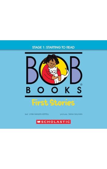 Bob Books - First Stories Hardcover Bind-Up Phonics, Ages 4 and Up, Kindergarten (Stage 1: Starting to Read)