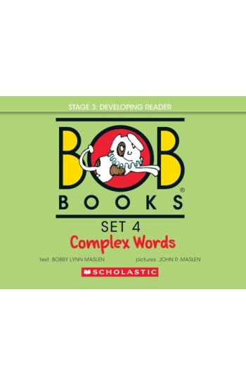 Bob Books - Complex Words Hardcover Bind-Up Phonics, Ages 4 and Up, Kindergarten, First Grade (Stage 3: Developing Reader)