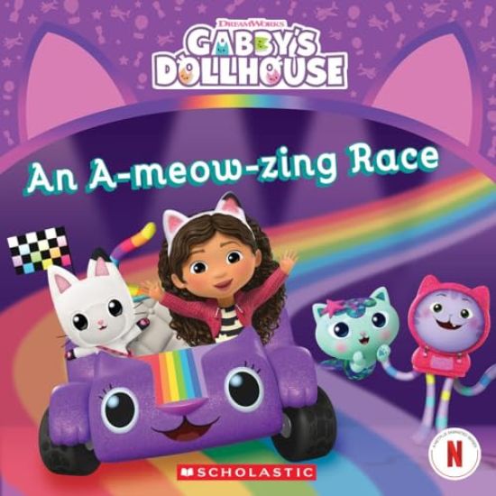 The A-Meow-Zing Race (Gabby's Dollhouse 8 X 8 #11)