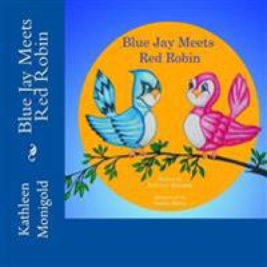 Blue Jay Meets Red Robin