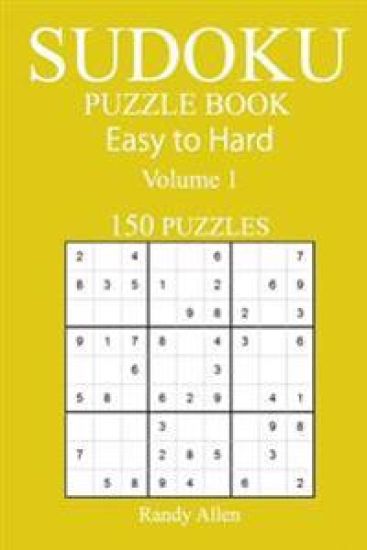 150 Easy to Hard Sudoku Puzzle Book