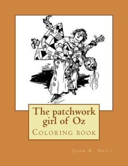 The patchwork girl of Oz: Coloring book
