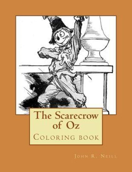 The Scarecrow of Oz: Coloring book