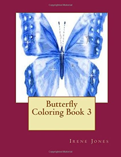 Butterfly Coloring Book 3