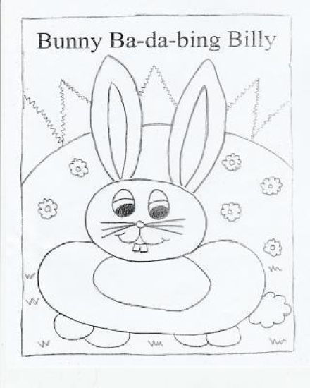 Bunny Ba-da Bing Billy: Coloring Book