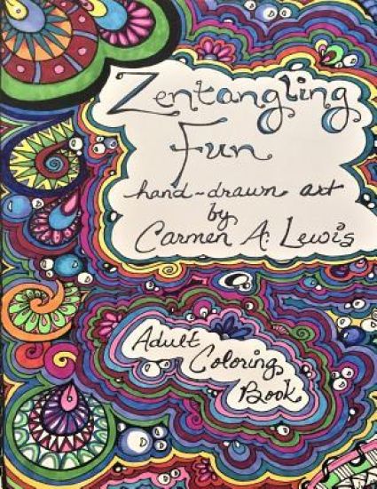 Adult Coloring Book: Zentangling Fun