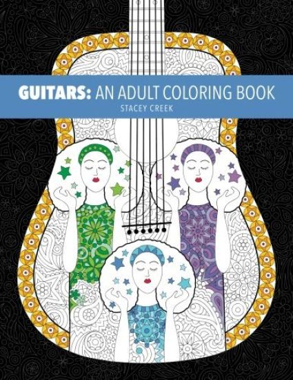 Guitars: An Adult Coloring Book