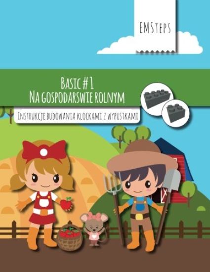 Emsteps #01 Na Gospodarswie Rolnym: Instrukcje Budowania Klockami Z Wypustkami