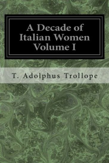 A Decade of Italian Women Volume I
