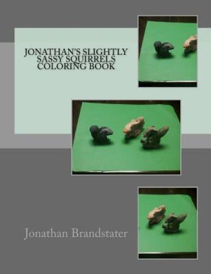 Jonathan's slightly sassy squirrels coloring book