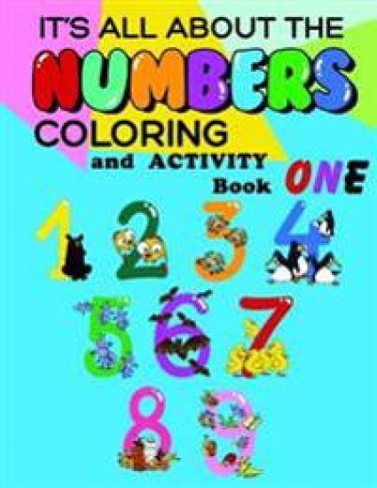 It's All About The Numbers Coloring And Activity Book - ONE