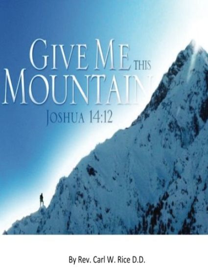 Give Me This Mountain