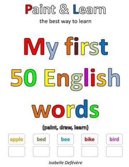 My first 50 English words