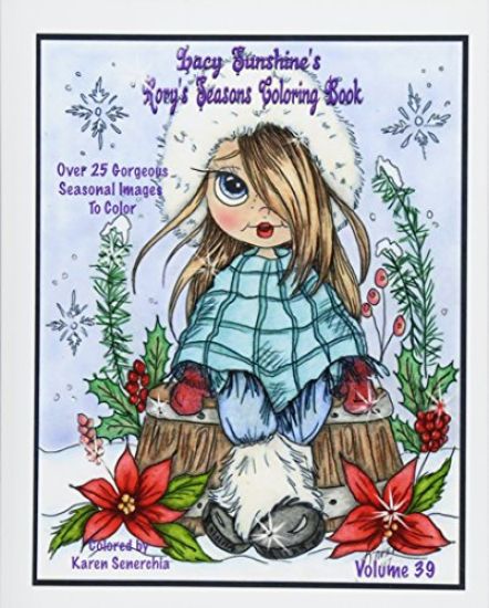 Lacy Sunshine's Rory's Seasons Coloring Book: Rory Sweet Urchin Celebrates Winter Spring Summer Fall Coloring All Ages Volume 39