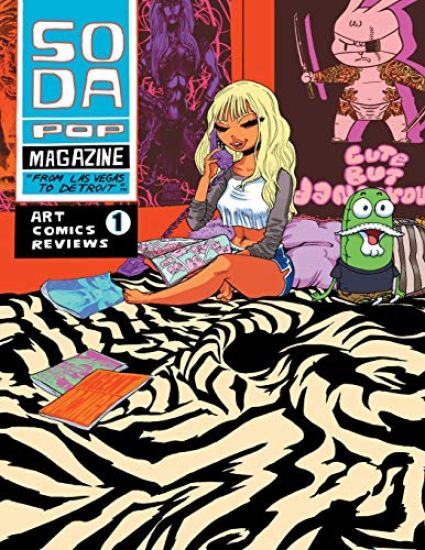Soda Pop Magazine: Soda Pop Magazine"From Las Vegas to Detroit" Pop art and Comics