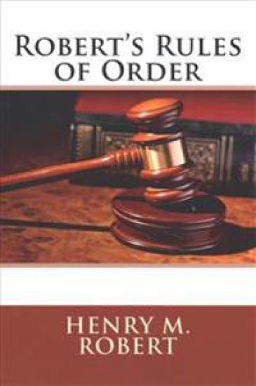 Robert's Rules of Order