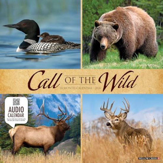 Call of the Wild 2026 Wall Calendar