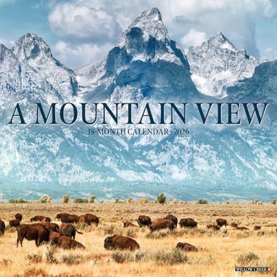 Mountain View 2026 Wall Calendar