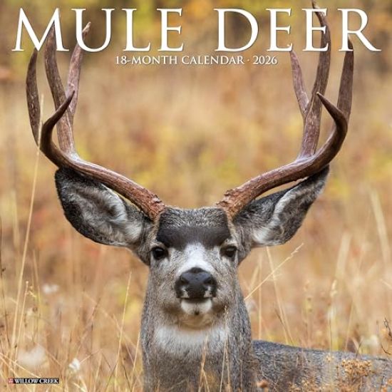 Mule Deer 2026 Wall Calendar