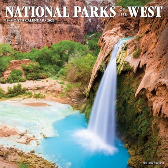 National Parks of the West 2026 Wall Calendar
