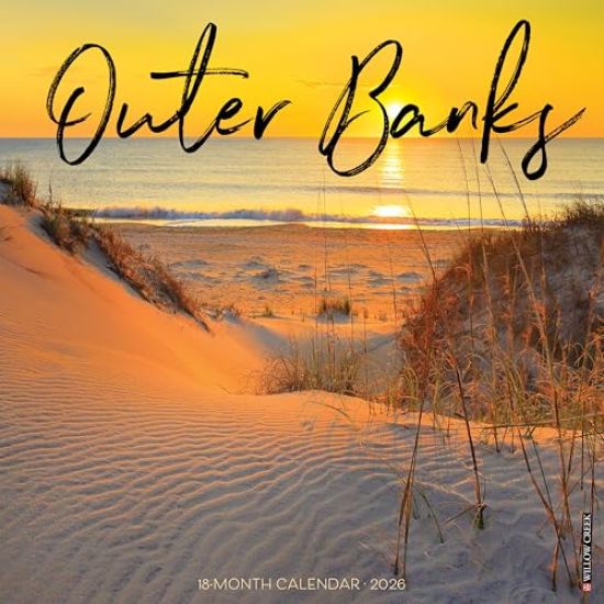 Outer Banks 2026 Wall Calendar