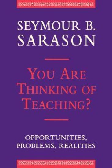 You Are Thinking of Teaching?