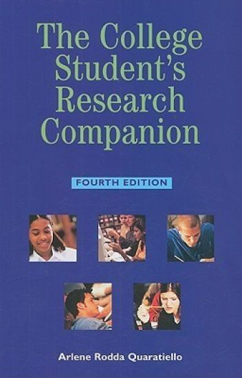 The College Student's Research Companion