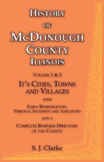 History of McDonough County, Illinois, Volume 1 and 2