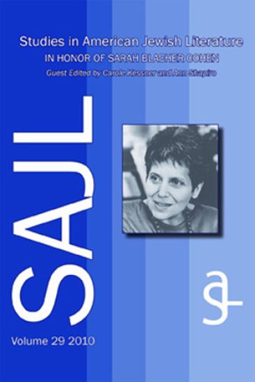 Studies in American Jewish Literature in Honor of Sarah Blacher Cohen
