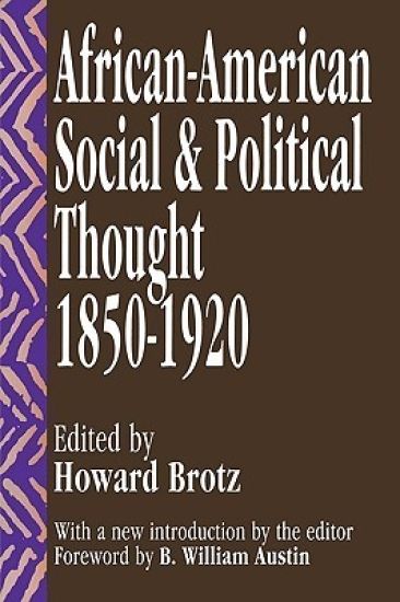African-American Social and Political Thought