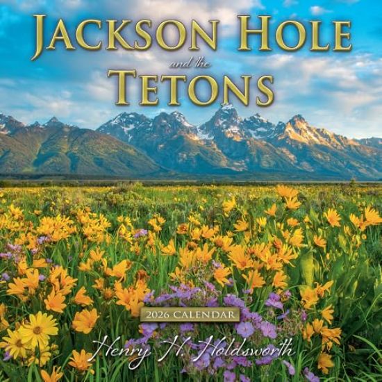 2026 Jackson Hole and the Tetons Wall Calendar