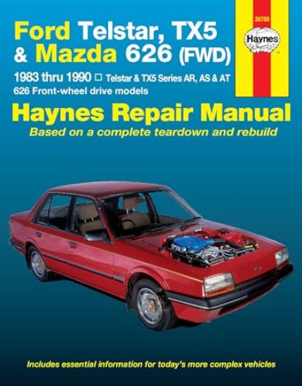 Ford Telstar, TX5 and Mazda 626 (FWD) Australian Automotive Repair Manual