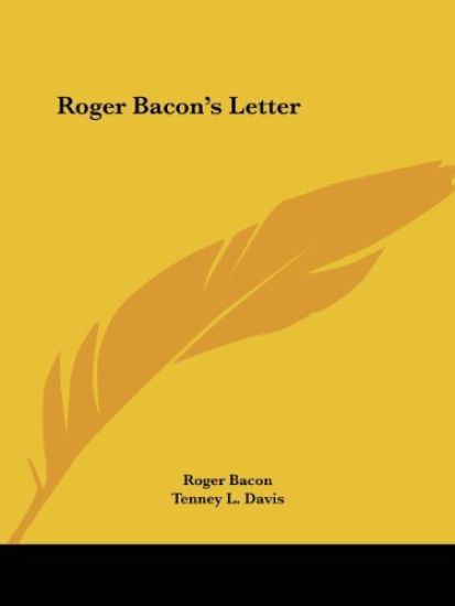 Roger Bacon's Letter