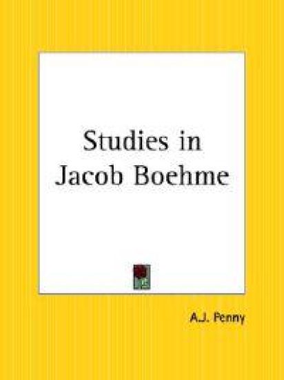 Studies in Jacob Boehme