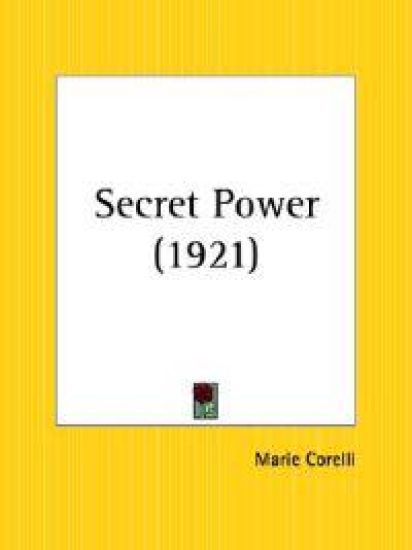 Secret Power (1921)