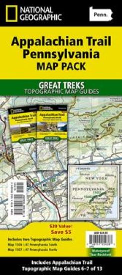 Appalachian Trail: Pennsylvania [map Pack Bundle]