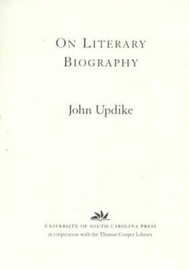 On Literary Biography