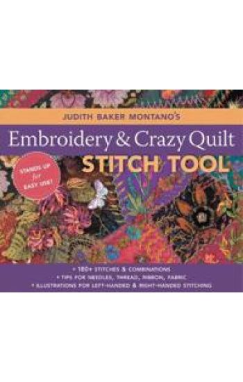 Judith Baker Montano's Embroidery & Crazy Quilting Stitch Tool