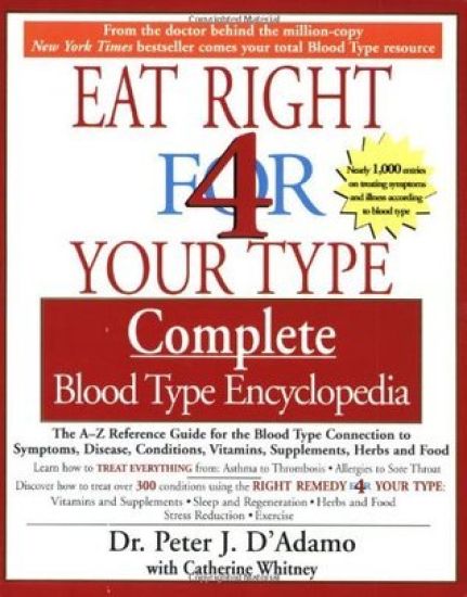 Eat Right for Your Type Comple