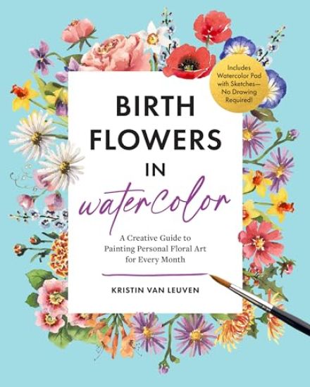 Birth Flowers in Watercolor